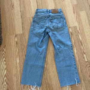 Girl Levi’s Mom jeans Size 12 Slim